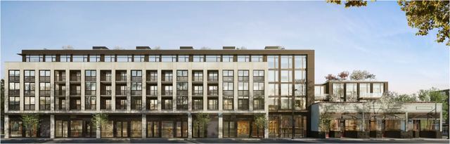 Gryphon House — a residential building of two levels of underground parking and six levels of high-end apartment space.