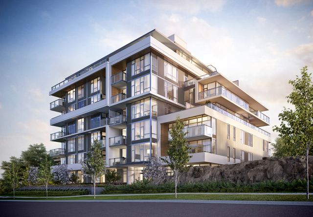 Hawthorne — three floors of underground parking with seven floors of residential above.