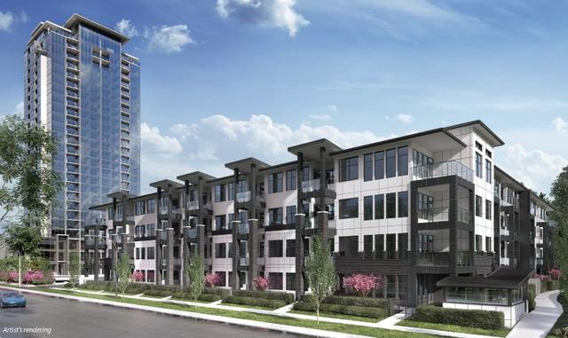 Onyx — two floors of underground with four storeys of residential above.