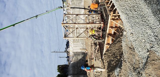 Onyx — two floors of underground with four storeys of residential above.