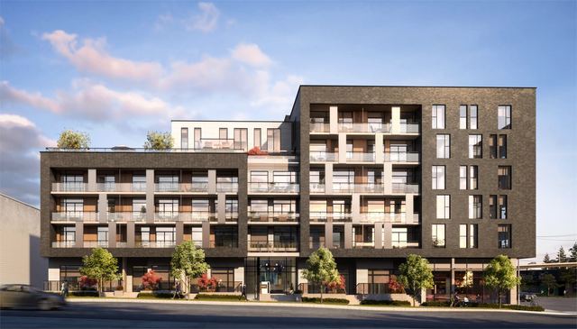 Osler — two levels of underground parking with six levels of high-end apartment units above.