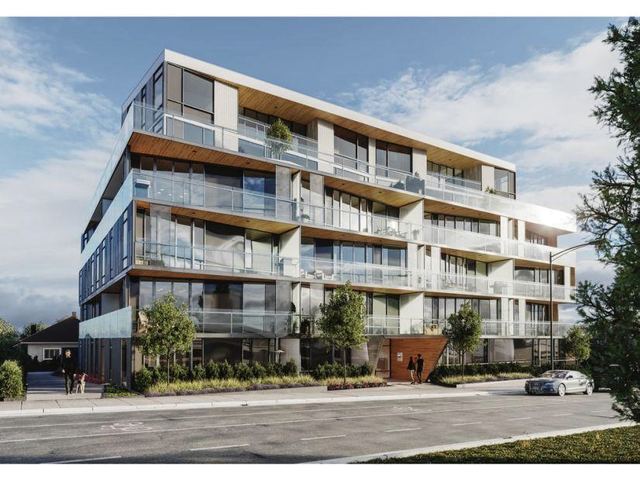 Winona — a residential building of two levels of underground parking and six levels of apartment space.